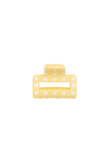 21Jewelz Mini haarklem polkadot - geel
