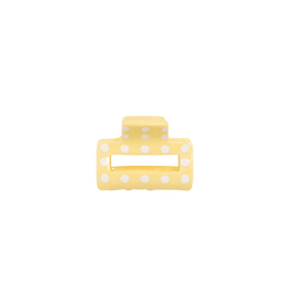 21Jewelz Mini haarklem polkadot - geel