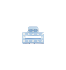 21Jewelz Mini haarklem polkadot - lichtblauw