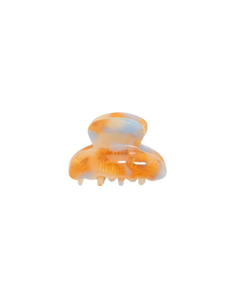 21Jewelz Mini haarklem gevlekt - blauw/roest