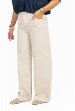 21Jewelz Extra tall wide leg jeans - beige