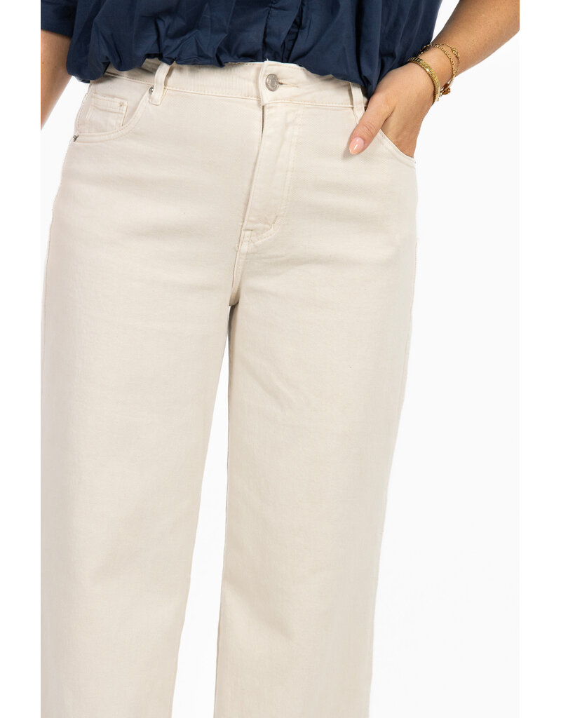 21Jewelz Extra tall wide leg jeans - beige