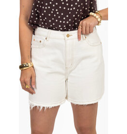 21Jewelz Jeans short met gouden details - ecru