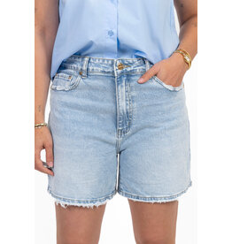 21Jewelz Jeans short met gouden details - blauw