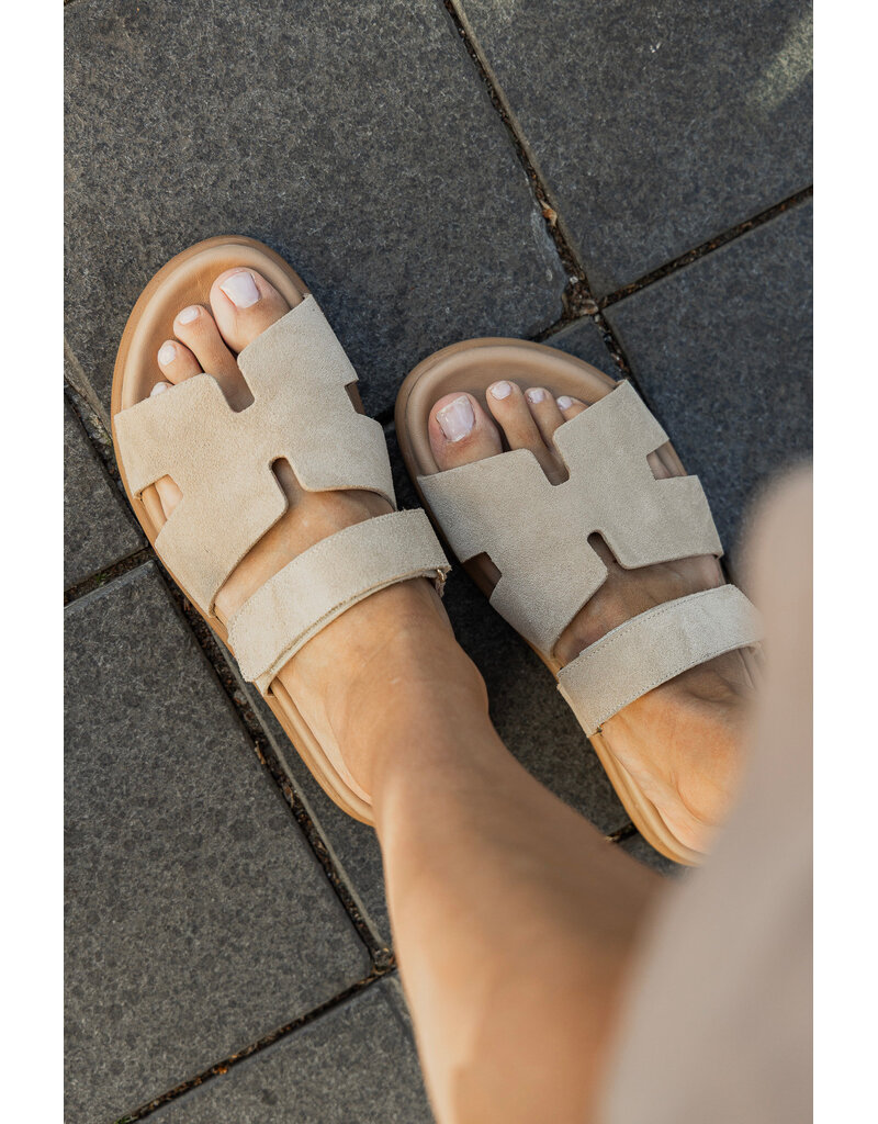 Tango Tango | Lilia sandalen - suede beige