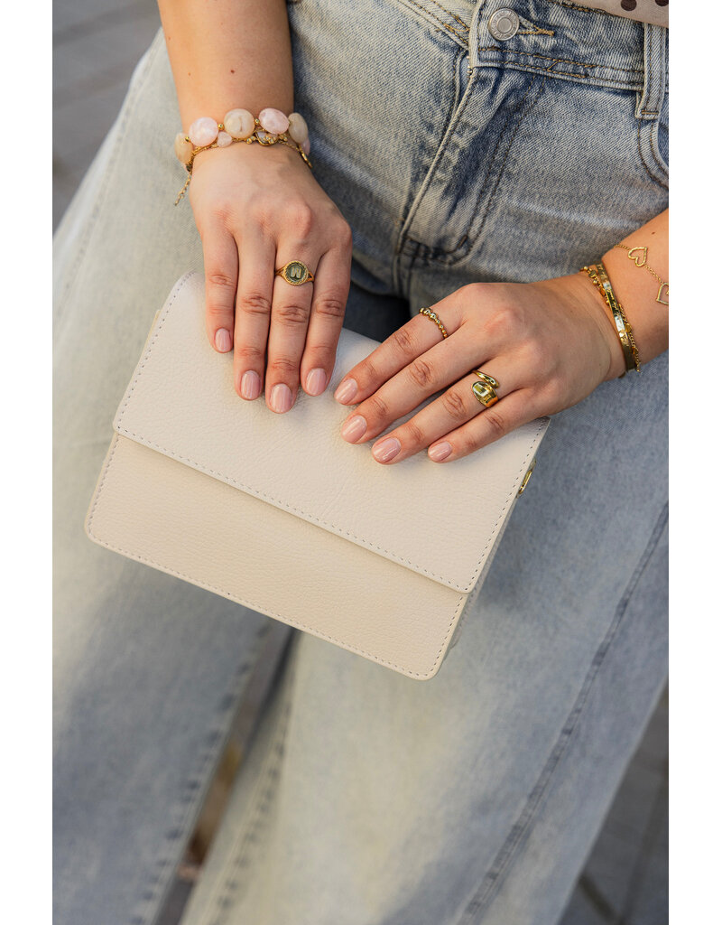 21Jewelz Tas met overslag - ecru