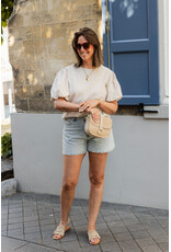 21Jewelz Pofmouw top - beige