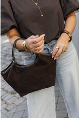 21Jewelz Medium suede shopper - bruin