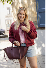 21Jewelz - The Label 21Jewelz | Bomber Myrthe - bordeaux