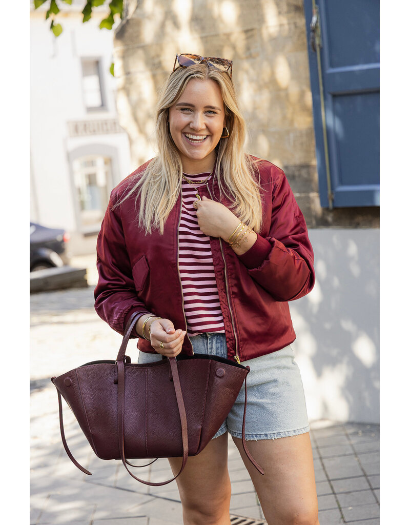 21Jewelz - The Label 21Jewelz | Bomber Myrthe - bordeaux