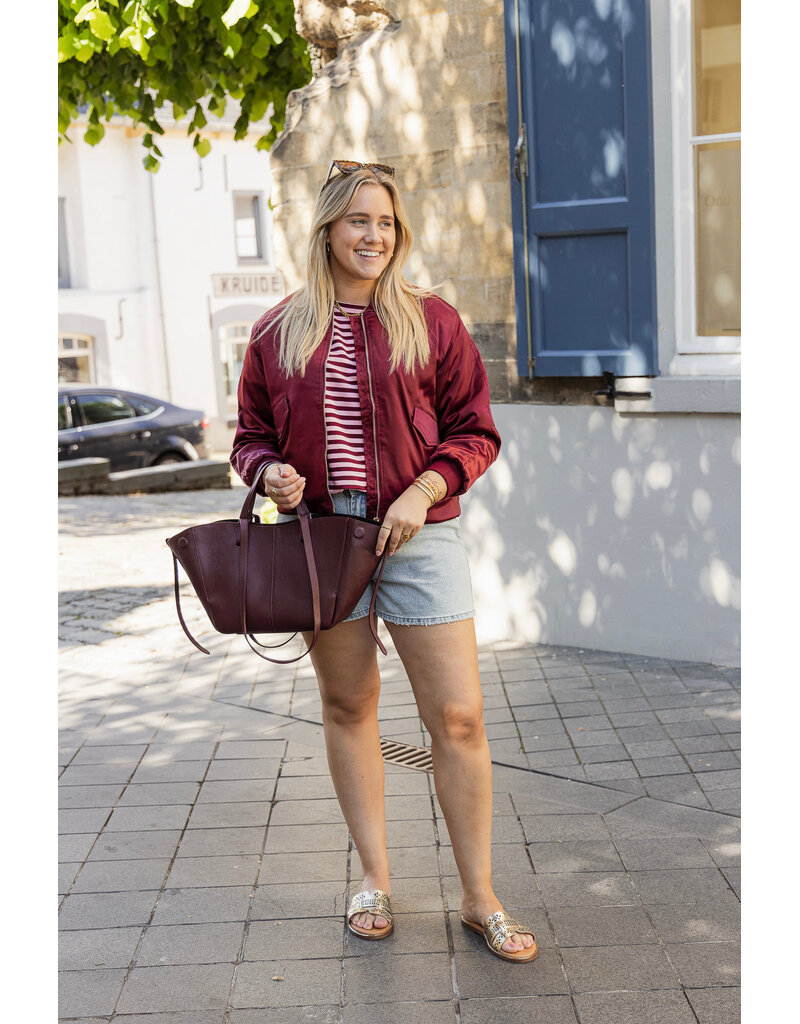 21Jewelz - The Label 21Jewelz | Bomber Myrthe - bordeaux