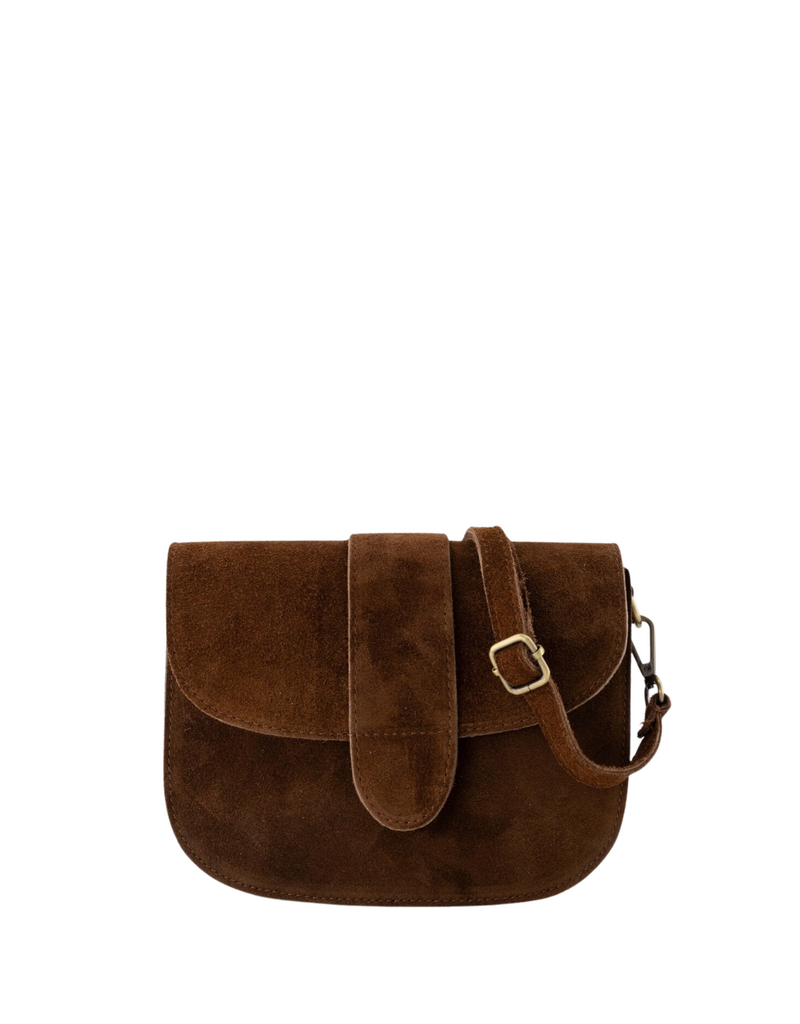 21Jewelz Brand new basic tas - suede bruin