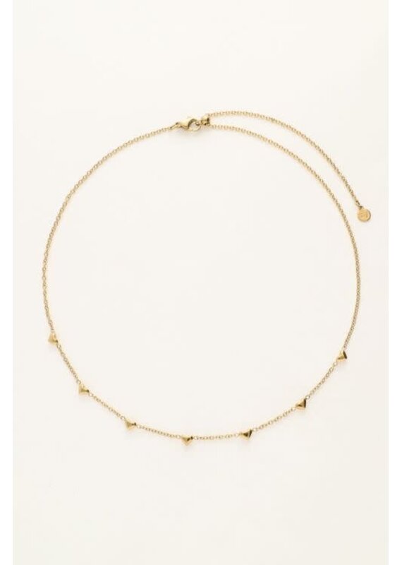 My Jewellery My Jewellery | Ketting met kleine hartjes - goud