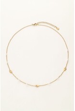 My Jewellery My Jewellery | Ketting met hartjes en parels - goud