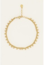 My Jewellery My Jewellery | Schakelarmband met bolletjes - goud