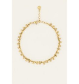 My Jewellery My Jewellery | Schakelarmband met bolletjes - goud