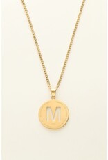 My Jewellery My Jewellery - Ketting met open initial - goud