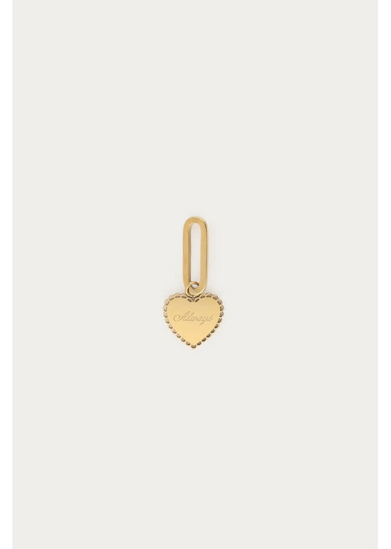 My Jewellery My Jewellery | Love bedel hartje "always" - goud