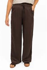 21Jewelz Losvallende pantalon met koordje - bruin