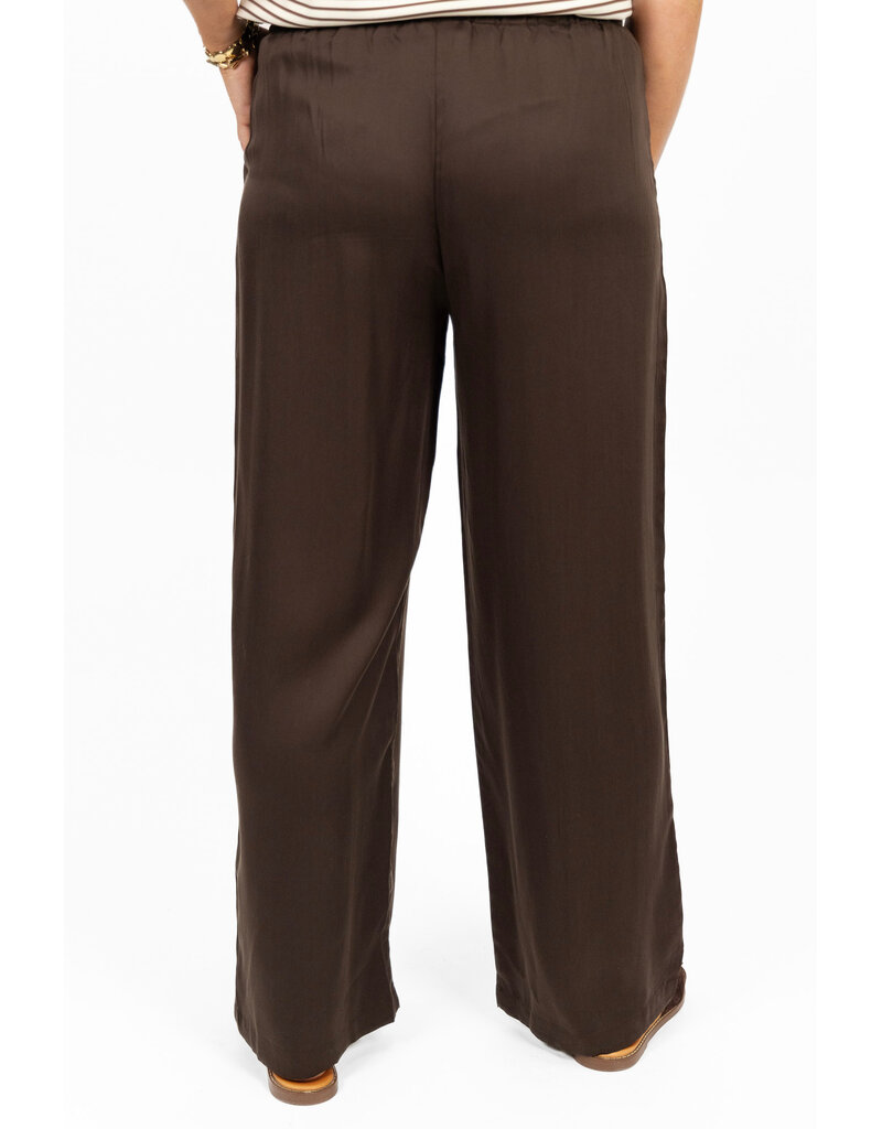 21Jewelz Losvallende pantalon met koordje - bruin