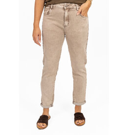 21Jewelz Washed mom jeans - beige