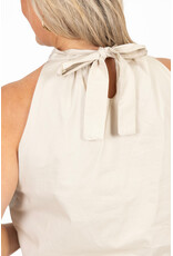 21Jewelz Balloon look haltertop - beige
