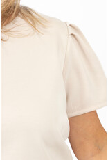 21Jewelz Sweatshirt met pofmouw - beige
