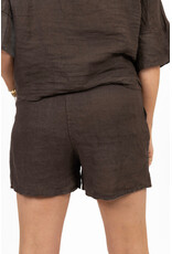 21Jewelz Linnenlook shortje - bruin