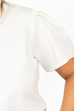 21Jewelz Sweatshirt met pofmouw - wit