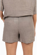 21Jewelz Linnenlook shortje - taupe