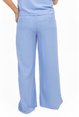 21Jewelz Losvallende pantalon met elastiek band - blauw