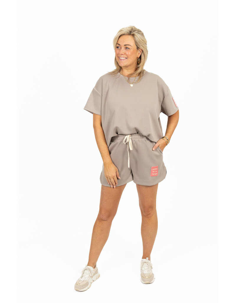 21Jewelz Comfy co-ord set - taupe