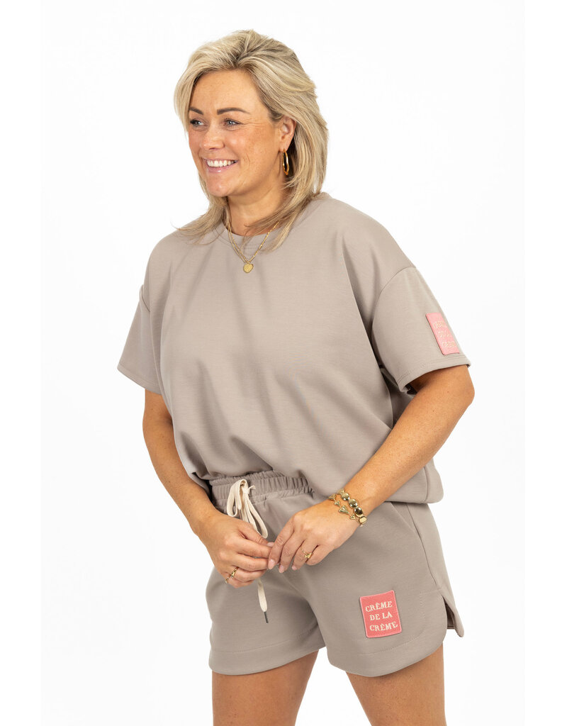 21Jewelz Comfy co-ord set - taupe