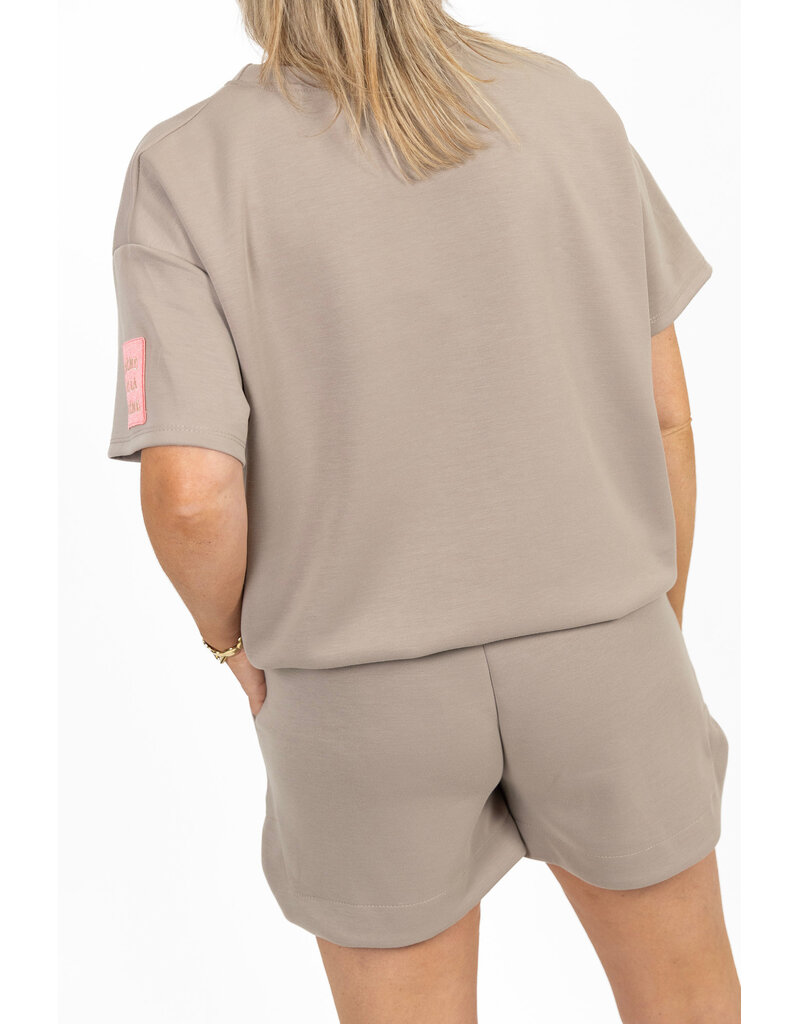21Jewelz Comfy co-ord set - taupe