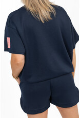 21Jewelz Comfy co-ord set - donkerblauw