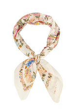 21Jewelz Ecru sjaaltje met bloemenprint - multicolour