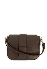 21Jewelz Luxe citytas met klep - donkerbruin