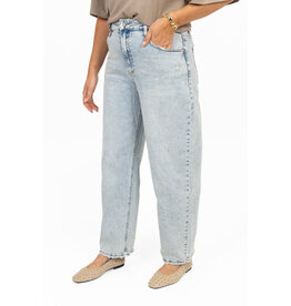 21Jewelz Destroyed barrel jeans - blauw