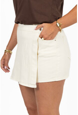 21Jewelz Jeans overslag skort - ecru