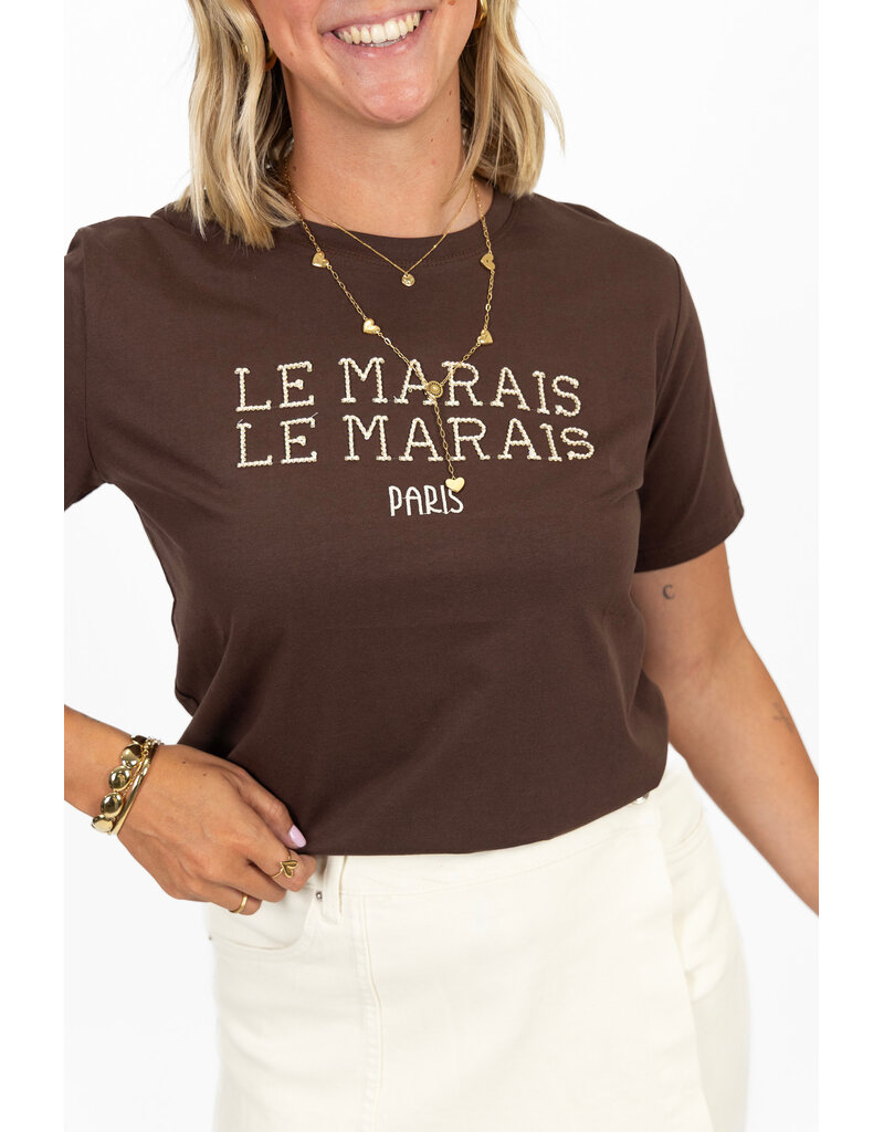 21Jewelz Le Marais t-shirt - bruin
