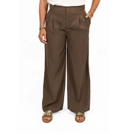 21Jewelz Pantalon met sierknopen - bruin