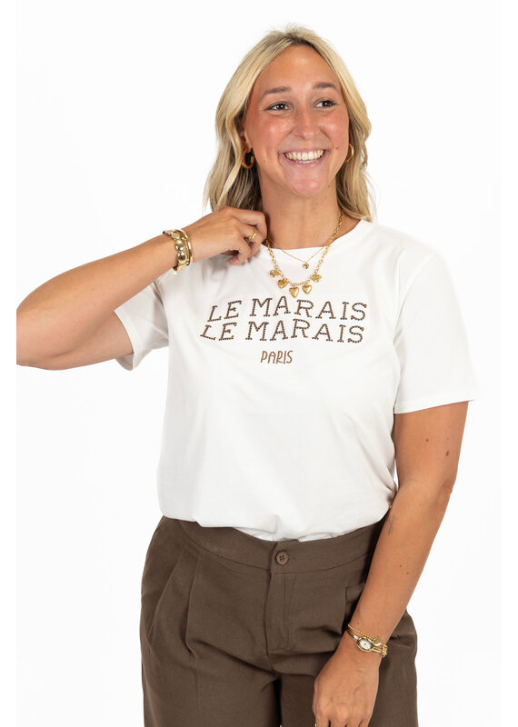 21Jewelz Le Marais t-shirt - wit