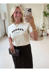 21Jewelz T-shirt J'adore Paris - beige/bruin