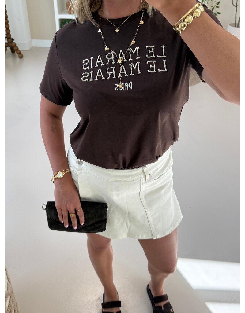 21Jewelz Le Marais t-shirt - bruin