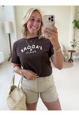 21Jewelz T-shirt J'adore Paris - bruin/beige