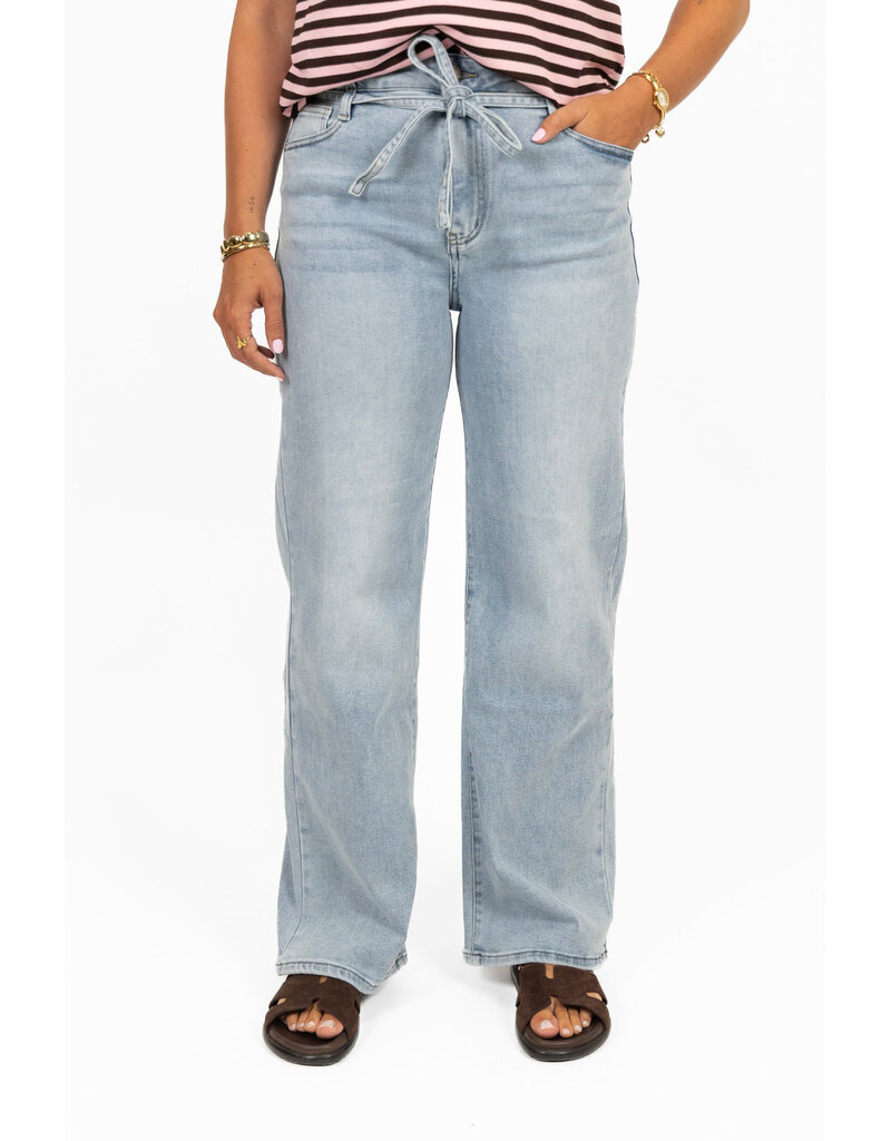 21Jewelz Jeans met ceintuur - lichtblauw