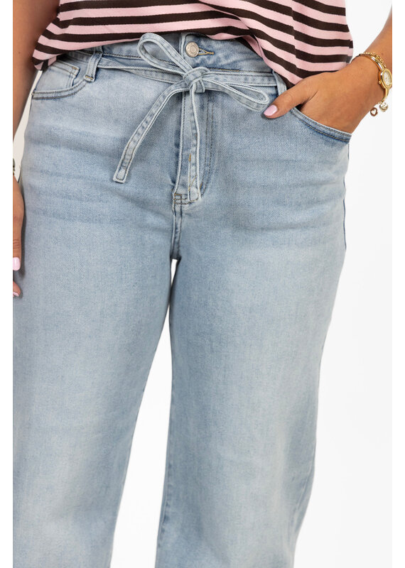 21Jewelz Jeans met ceintuur - lichtblauw