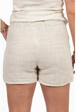 21Jewelz Linnenlook shortje - beige