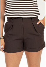 21Jewelz Bruin shortje met riem