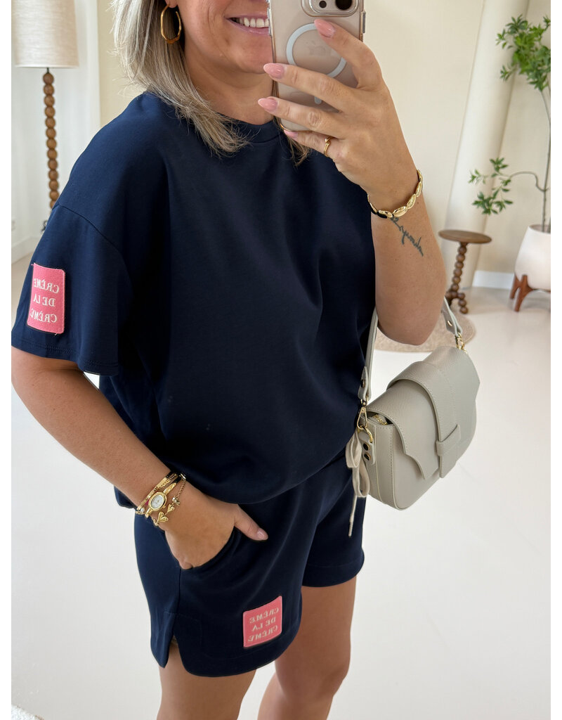 21Jewelz Comfy co-ord set - donkerblauw